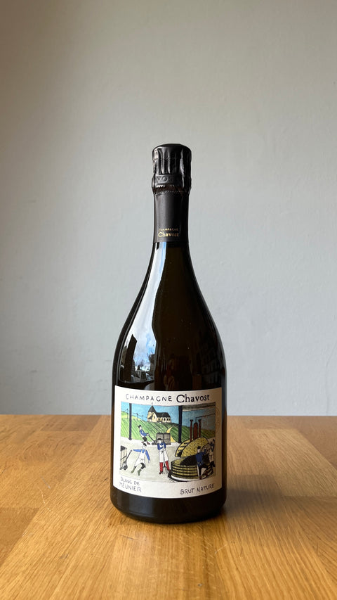 Blanc de Meunier Brut Nature Champagne - Chavost