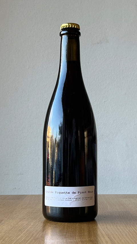 Grande Piquette de Pinot Noir - Tom Litwan mit em hässige Migi