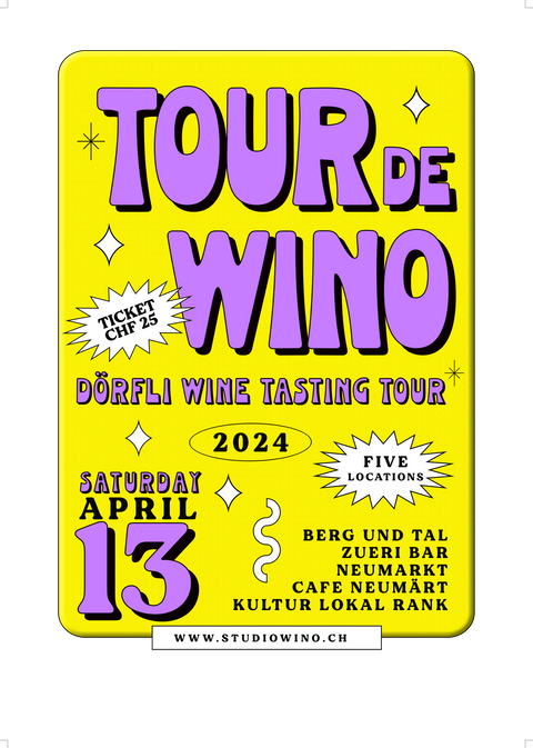 Tour de Wino Ticket - 13.04.2024