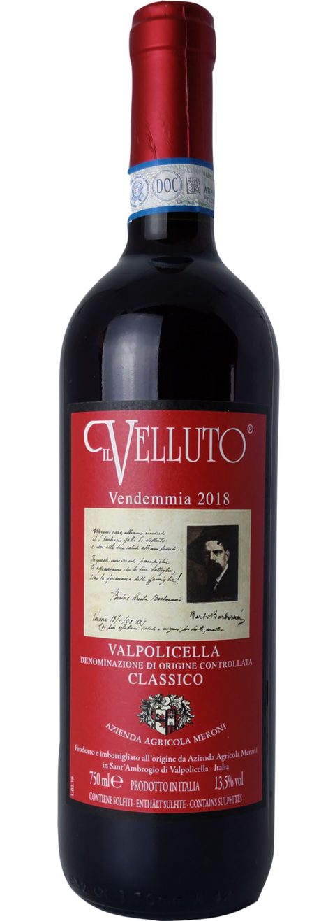 Valpolicella Classico "Il Velluto" - Meroni - Studio Wino