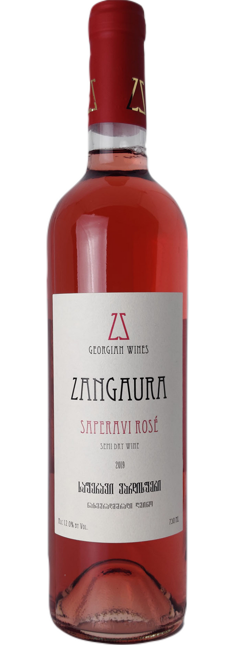 Zangaura Saperavi Rosé - Georgian Wines - 2019